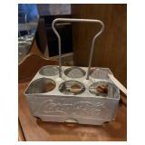 Aluminum  six pack Coke carrier 1950s ??