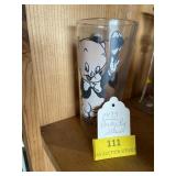 1973 Pepsi porky pig glass