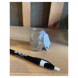 Jim beam shot glass or toothpick holder