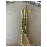 Green and Ivory necklaces