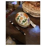 Limoges  large egg  trinket box