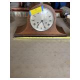 Vintage Napoleon hat mantle clock