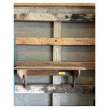 Wood shelf 23 1/2 x 10
