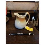 Jackson China restaurant ware mini pitcher 1963