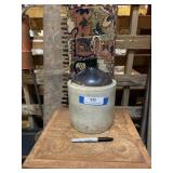 Vintage pottery jug about 11 inches tall