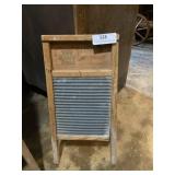 Early 1900s washboard 18 inches tall