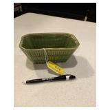 USA small green rectangular planter