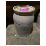 Marshall pottery four gallon butter churn