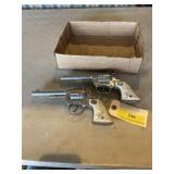 Hubley  western cap gun set of two