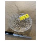 Unusual Crystal ashtray