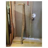 Two person saw vintage