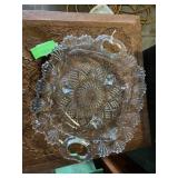 Pressed glass, Pasari  relish tray