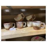 Frankoma cups 5C  6 cups