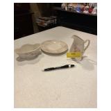 Homer Laughlin three piece china set