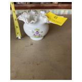 1970ï¿½s Fenton violets, hand, painted and signed