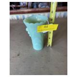 Fire king Jodeite vase. 1950ï¿½s