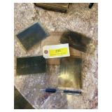 Antique picture negatives approximately 30