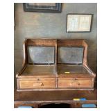 Antique McCaskey, double register credit system