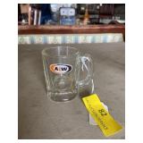 Mini mug, A&W root beer, 1968 3 inches tall