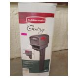 Rubbermaid Gentry plastic two-door mailbox