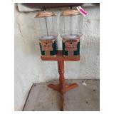 Candy dispensers on pedestal 41x16 w/ keys