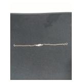 7-in James Avery anklet, sterling silver