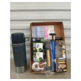 2 ct stainless Taco stands, ink cartridges, hand