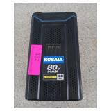 Kobalt 6 amp battery, 80 volt Max