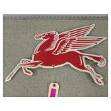 Porcelain Pegasus sign 14 x 22
