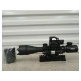 Pinty 4-16X50EG scope, green/red dot, picatinny