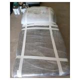 New Purple mattress twin XL, 2 pink pillows w/