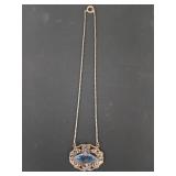 Beautiful old necklace with detailed pendant