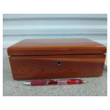 Lane cedar chest presented by W.D. Hawkins