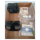 2 View Masters with reels