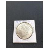 1883 GEM BU+ Morgan silver dollar
