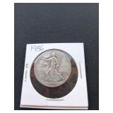 1936 walking liberty half dollar