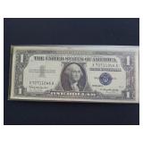 Silver certificate $1 bill series 1957 B