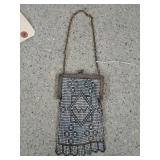 Vintage metal sequin handbag