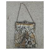 Vintage metal sequin handbag