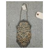 Vintage metal sequin handbag