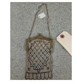 Vintage metal sequin handbag