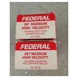 100 rds 357 Magnum, 50 rds are HP