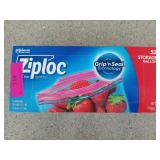 52 ct Ziploc gallon storage bags