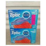 108 ct Ziploc quart freezer bags
