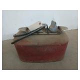 Metal boat gas tank, 4-5 gal