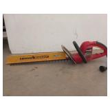 Homelite hedge sweep electric hedge trimmer, works