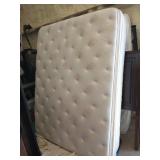 Queen size pillow top mattress 18" deep