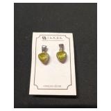 Sarda Jewelry, sterling silver and peridot?