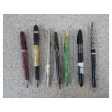 7 fountain pens