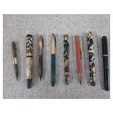 8 fountain pens